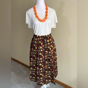 Cambridge Dry Goods Vintage Floral Skirt